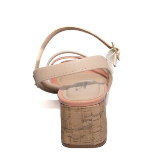 Foto 4 | Foto 4 | Sandalias de Tacón Modare Naranjas para Mujer