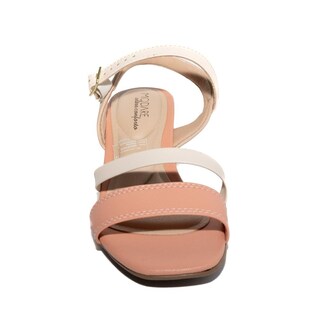 Foto 8 | Foto 8 | Sandalias de Tacón Modare Naranjas para Mujer