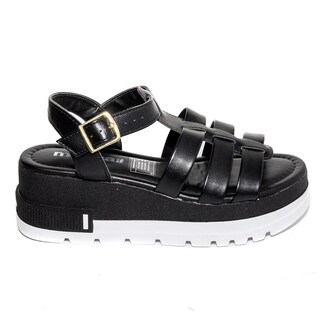 Foto 2 | Foto 2 | Sandalias de Plataforma Moleca 5481.104.9569 Negras