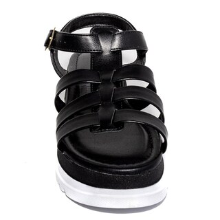 Foto 3 | Foto 3 | Sandalias de Plataforma Moleca 5481.104.9569 Negras