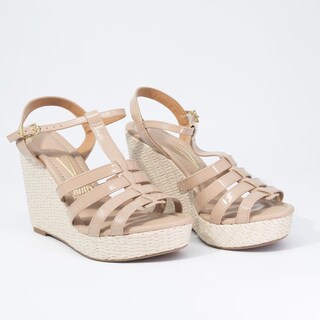 Foto 5 | Foto 5 | Sandalias de Tacón Vizzano Beiges para Mujer