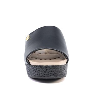 Foto 3 | Foto 3 | Sandalias con Plataforma Modare Negras para Mujer
