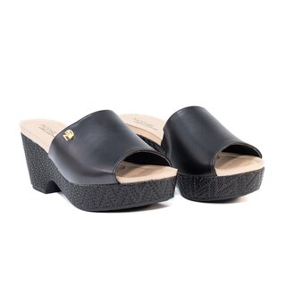 Foto 5 | Foto 5 | Sandalias con Plataforma Modare Negras para Mujer
