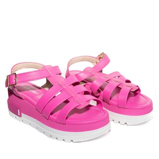 Foto 5 | Foto 5 | Sandalias de Plataforma Moleca 5481.104.9569 Rosas