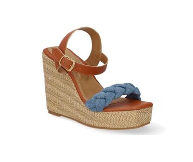 Foto 1 | Foto 1 | Sandalias de Tacón Capa de Ozono Cafés para Mujer