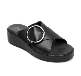 Foto 1 | Foto 1 | Sandalias Flexi Negras para Mujer