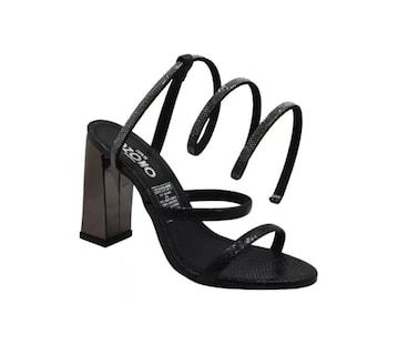 Foto 1 | Foto 1 | Sandalias de Tacón Capa de Ozono Negras para Mujer