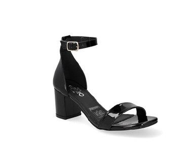 Foto 1 | Foto 1 | Sandalias de Tacón Capa de Ozono Negras para Mujer
