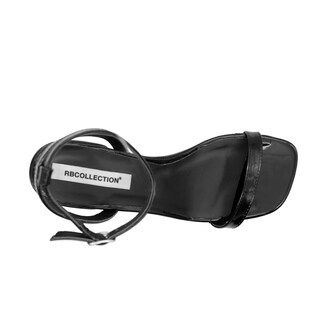 Foto 5 | Foto 5 | Sandalia con Tacón RB Collection Negras para Mujer