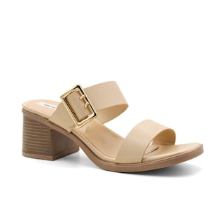 Foto 1 | Foto 1 | Sandalia Con Tacon  Color Beige  Para Mujer De Rbcollection