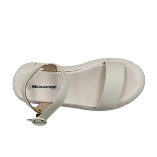 Foto 5 | Foto 5 | Sandalias de Piso RB Collection Blanca para Mujer