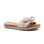 Sandalias De Piso Color Blanco Para Mujer De Rbcollection