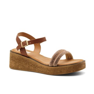 Foto 1 | Foto 1 | Sandalias de Piso RB Collection Café para Mujer