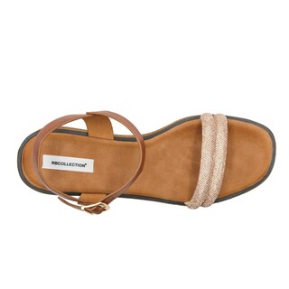 Foto 5 | Foto 5 | Sandalias de Piso RB Collection Café para Mujer