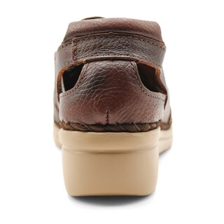 Foto 4 | Foto 4 | Sandalias Rbcollection de Piel Café para Mujer