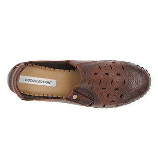 Foto 5 | Foto 5 | Sandalias Rbcollection de Piel Café para Mujer