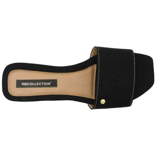 Foto 3 | Foto 3 | Sandalias Rbcollection Negras Para Mujer