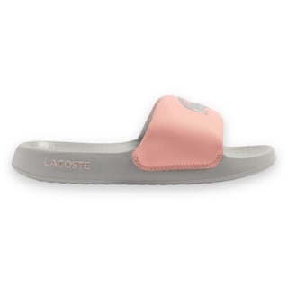 Foto 1 | Foto 1 | Sandalia Lacoste Serve Slide Gris Con Rosa Mujer 746cfa002616c