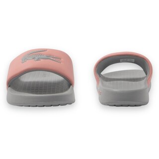 Foto 5 | Foto 5 | Sandalia Lacoste Serve Slide Gris Con Rosa Mujer 746cfa002616c