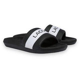 Foto 2 | Foto 2 | Sandalia Lacoste Negro Con Blanco Logo ''lacoste Letters'' Mujer 741cfa0011312