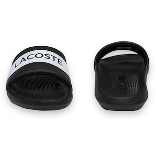 Foto 5 | Foto 5 | Sandalia Lacoste Negro Con Blanco Logo ''lacoste Letters'' Mujer 741cfa0011312
