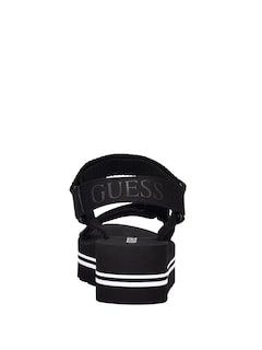 Foto 3 | Foto 3 | Sandalia Con Cuña Guess Avin Para Mujer, Color Negro - Venta Internacional.
