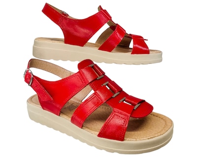 Foto 2 | Foto 2 | Sandalias Mujer Casuales Piel Vacuno De Broche Versatil