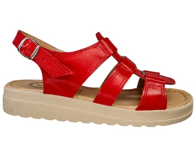 Foto 3 | Foto 3 | Sandalias Mujer Casuales Piel Vacuno De Broche Versatil