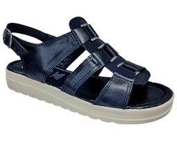 Sandalias Casuales Piel Vacuno de Broche Versátil para Mujer