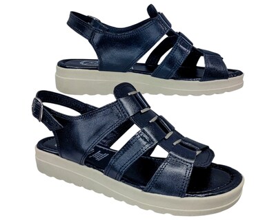 Foto 5 | Foto 5 | Sandalias Casuales Piel Vacuno de Broche Versátil para Mujer