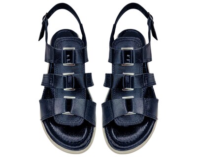 Foto 6 | Foto 6 | Sandalias Casuales Piel Vacuno de Broche Versátil para Mujer