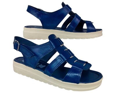 Foto 2 | Foto 2 | Sandalias Casuales Piel Vacuno de Broche Versátil para Mujer
