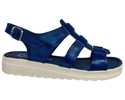 Foto 3 | Foto 3 | Sandalias Casuales Piel Vacuno de Broche Versátil para Mujer