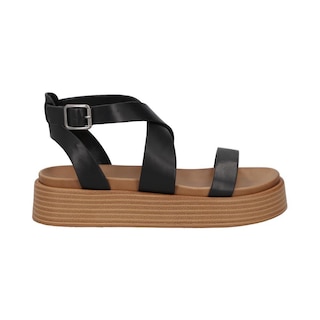 Foto 1 | Foto 1 | Sandalia Mujer Vosse Casual Plataforma Dama Negro