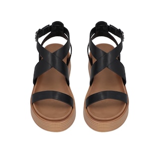 Foto 6 | Foto 6 | Sandalia Mujer Vosse Casual Plataforma Dama Negro