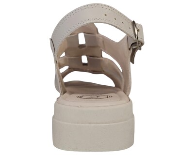 Foto 7 | Foto 7 | Sandalias Casuales Enco Footwear Beige Piel Vacuno de Broche Versátil para Mujer