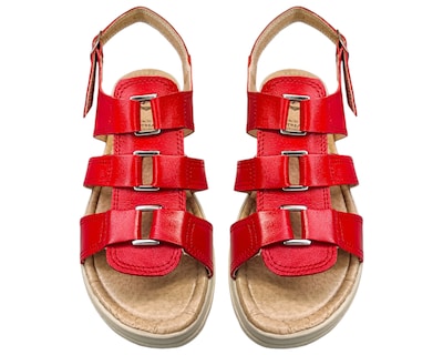 Foto 4 | Foto 4 | Sandalias Mujer Casuales Piel Vacuno De Broche Versatil