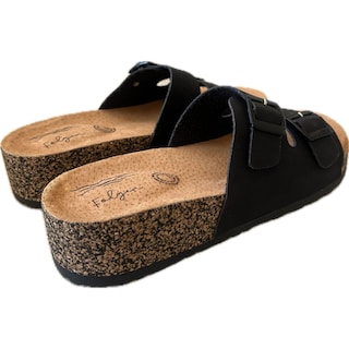 Foto 2 | Foto 2 | Sandalias Folgen Negras con Hebillas Ajustables y Suela Antideslizante Confort y Estilo para Cada Paso para Mujer