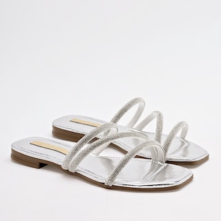 Foto 2 | Foto 2 | Sandalias Moramora Plateadas para Mujer