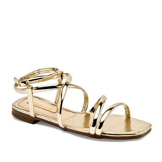 Foto 1 | Foto 1 | Sandalias Moramora Doradas para Mujer