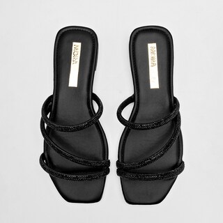 Foto 3 | Foto 3 | Sandalias Moramora Negras para Mujer