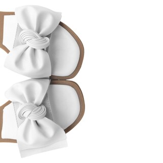 Foto 5 | Foto 5 | Sandalias De Piso Exterior Textil Color Blanco Para Mujer De Rbbasics