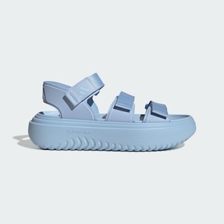 Foto 2 | Foto 2 | Sandalias Slyn Adidas Azul para Mujer