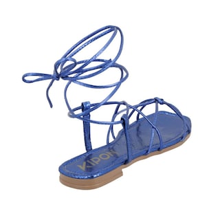 Foto 4 | Foto 4 | Sandalias Gladiadoras Casuales Kipon Correas Azules para Mujer