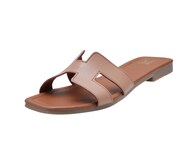 Sandalia Calzado Watanabe Café Piel H