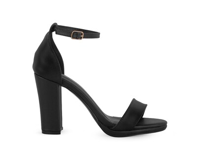 Foto 2 | Foto 2 | Sandalia Color Negro Pulsera Material Sintetico