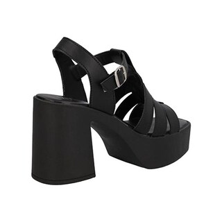 Foto 3 | Foto 3 | Zapato Tacón Ancho Vitalia 423 Negro Para Dama Plataforma Casuales Tallas 22 A 26.5 M