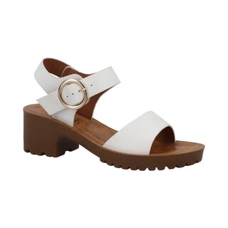 Foto 2 | Foto 2 | Zapatillas Vosse Mujer Correas Tacones Hebillas Blanco