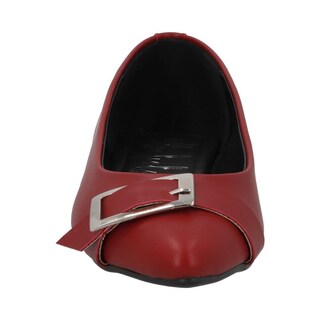 Foto 4 | Foto 4 | Flats Balerina Uh Lulu By Eh! Versatil Rojo para Mujer