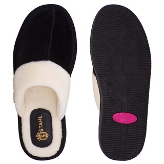 Foto 3 | Foto 3 | Pantufla Stahl 3926 color Negro de Gamuza para Mujer